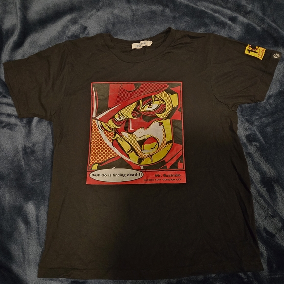 Other - Gundam 00 10th Anniversary T-Shirt - Mr. Bushido - Small
